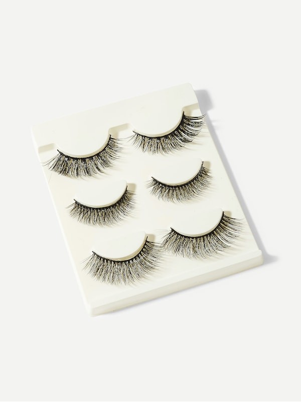 Lengthening False Eyelashes 3 Pairs