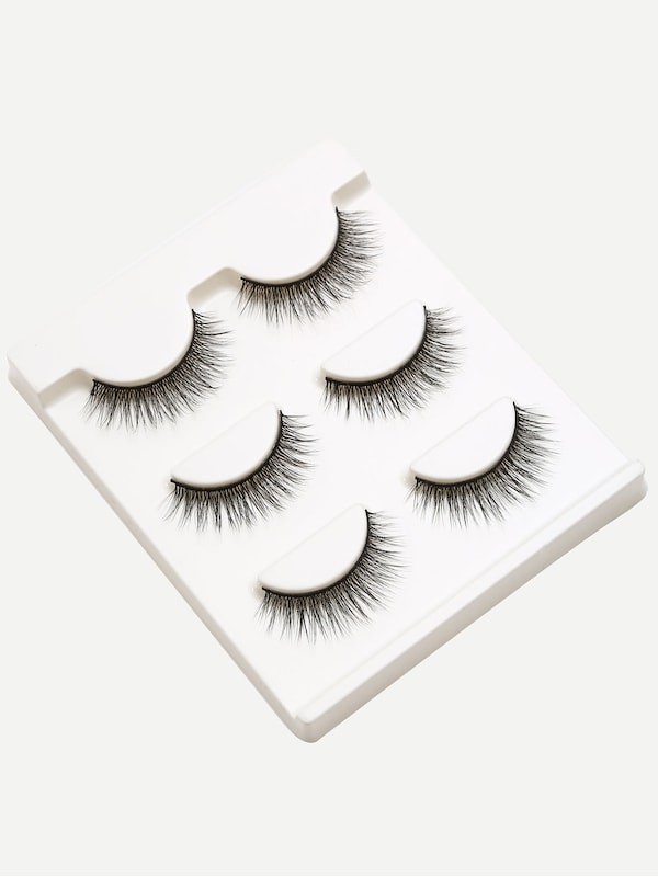 Natural Long Straight False Eyelashes