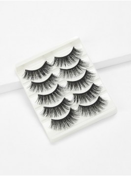 Dense False Eyelashes 5 Pairs