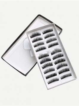 Natural Short Thick False Eyelashes