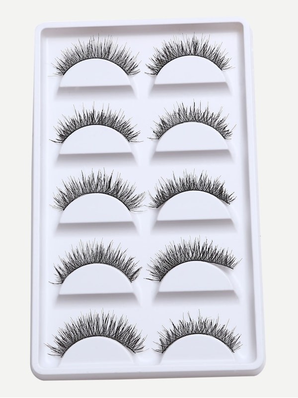 Natural Short Thick False Eyelashes