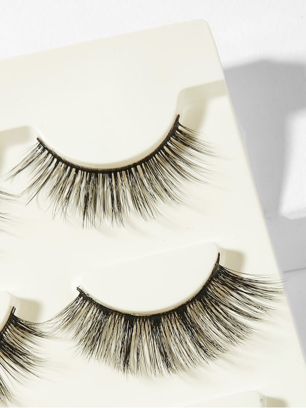 Natural False Eyelashes 3 Pairs