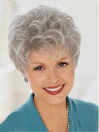 Grey Lady Elegent Beautiful Wigs