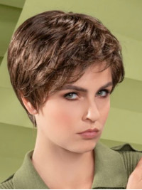 Short 6" Chic Straight Capless Human Hair Wigs