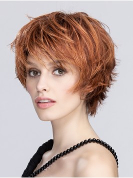 Ladies Wigs Short 8" Straight Synthetic Wigs ...