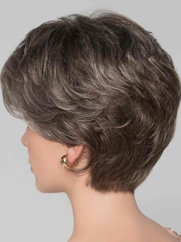 Short Classic Boycuts Capless Synthetic Wigs