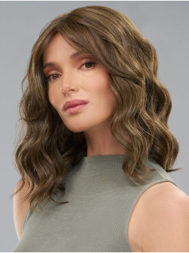 16" Layered Wavy Synthetic Lace Front Wig