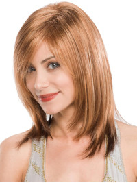 Modern 12" Chin Length Layered Womens Synthetic Wig