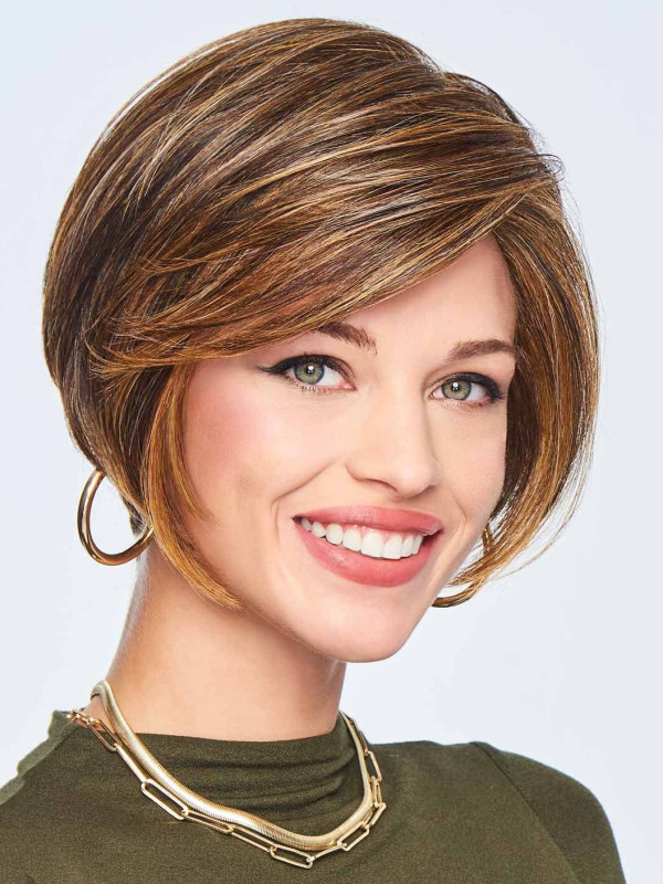 Classic Lace Front Layered Short Wigs