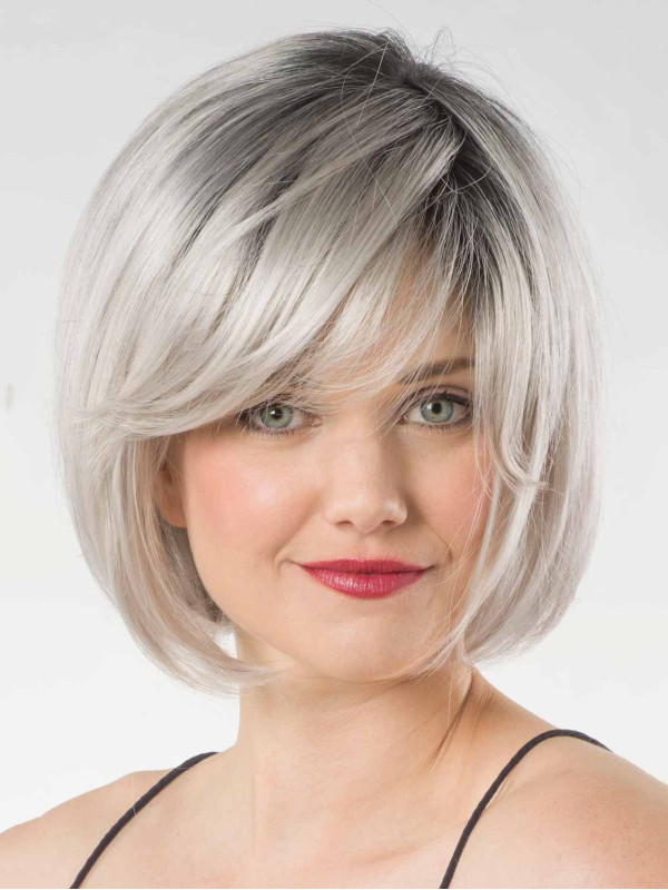 12" Straight Bob Synthetic Monofilament Wigs