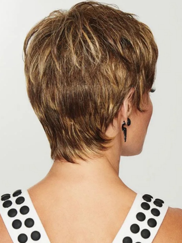 Best Pixie 6" Capless Straight Synthetic Wigs