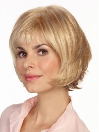 Synthetic Chin Length 8" Bob Wigs 