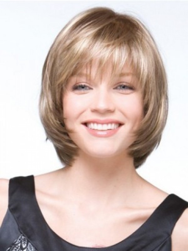 Short Straight Human Wigs