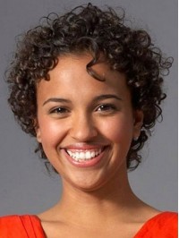 Afro-Hair Curly Short Wigs