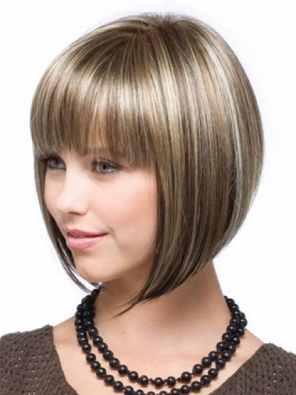 Ombre Straight Bob Short Wig