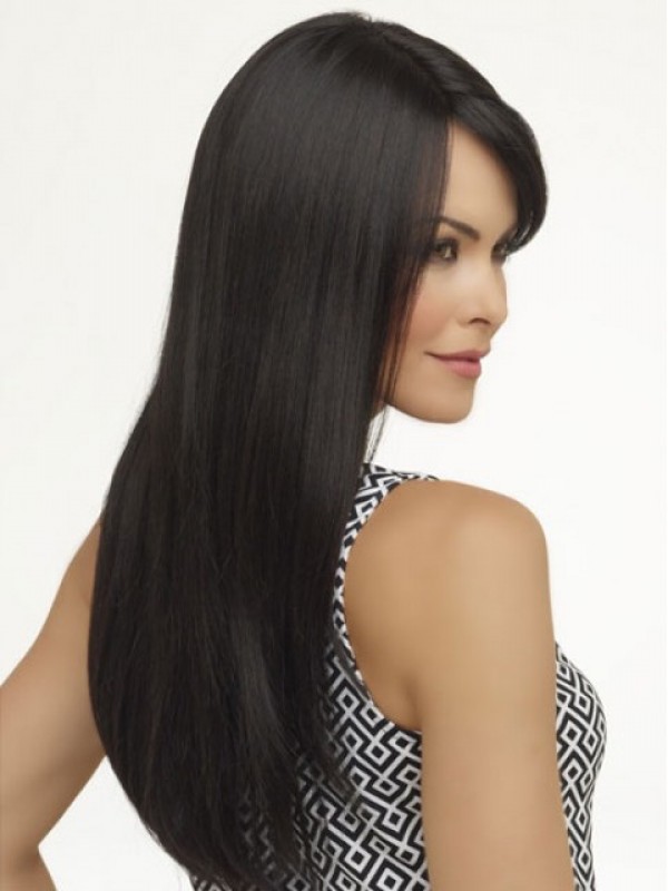 Mckenzie Black Long Straight Wig