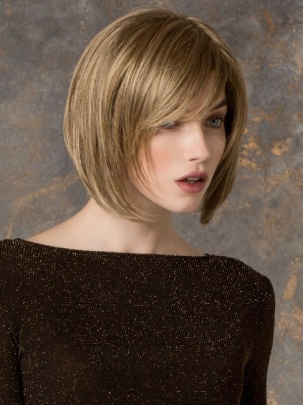 Blonde Straight Short Bob Wig