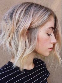 Ombre Wavy Bob Human Wigs