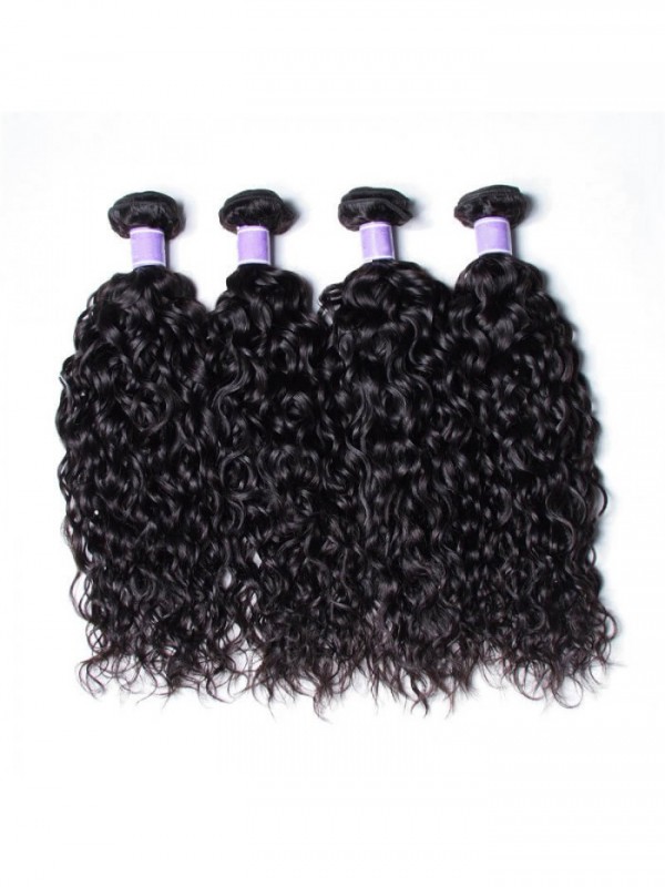 Malaysian Water Wave Product Cheap Human Hair 4Pcs/pack