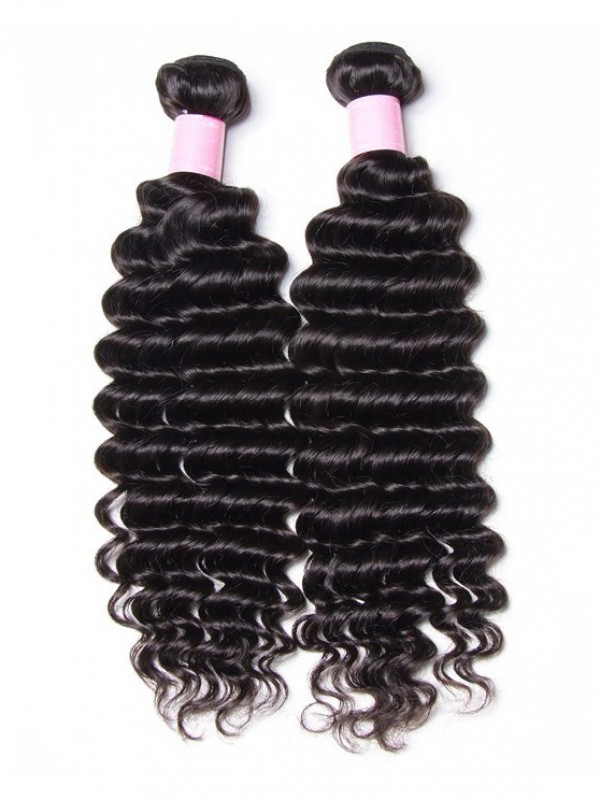 4Pcs/pack Malaysian Deep Wave Virgin Hair Weft