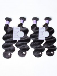 4pcs/pack Indian Body Wave Human Hair Extensions