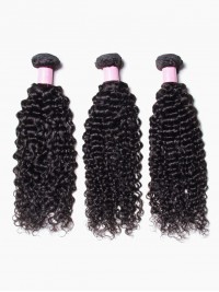 Virgin Human Hair 3pcs/pack Virgin Jerry Curly Wave Hair