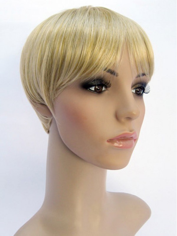 Blonde Straight Short Kids Wigs