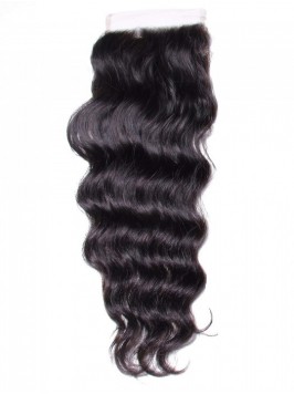 New Arrival Free Part Natural Wave Hair Lace Closu...
