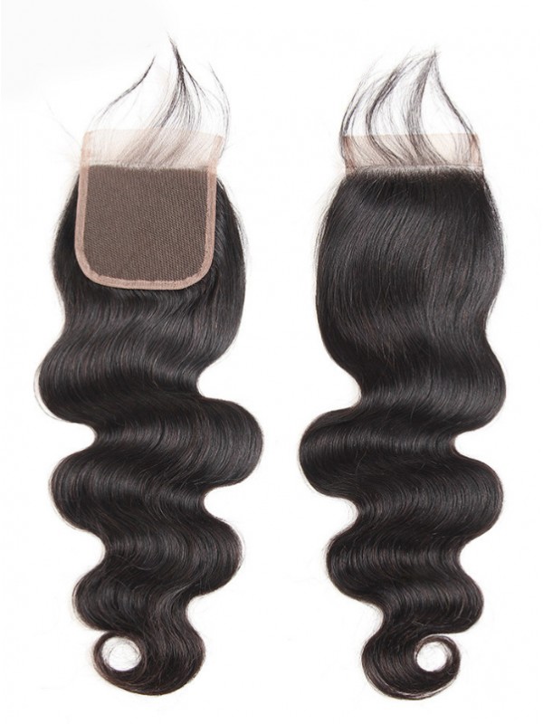 Brazilian Body Wave Virgin Human Hair 4x4 Lace Closure